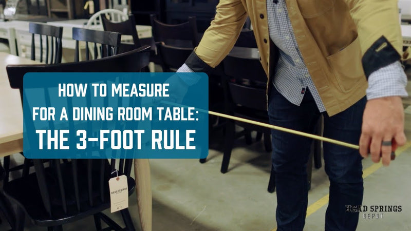 The 3-Foot Rule 📏