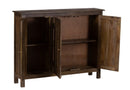 The Fox & Roe Lara 3 Door Entryway Console (2 Finish Options)