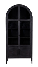 The Fox & Roe Hattie Glass 2 Door Cabinet (2 Finish Options)