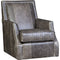 Mayo Furniture Collection Custom Leather Swivel Chair 2325L