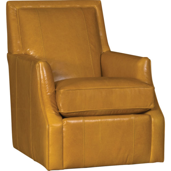 Mayo Furniture Collection Custom Leather Swivel Chair 2325L