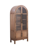 The Fox & Roe Hattie Glass 2 Door Cabinet (4 Finish Options)