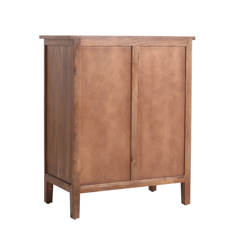 The Fox & Roe Marbon 5 Drawer Chest in Tahoe Brown Finish