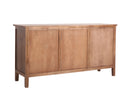 The Fox & Roe Marbon 6 Drawer Dresser in Tahoe Brown Finish