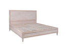 The Maison Cane Bed in Olive Wash Finish