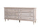 The Maison 6-Drawer Dresser in Olive Wash Finish