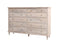 The Maison 12-Drawer Dresser in Olive Wash Finish