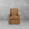 Mayo Furniture Collection 2325 Swivel Glider Chair in Vacchetta Amber Italian Leather