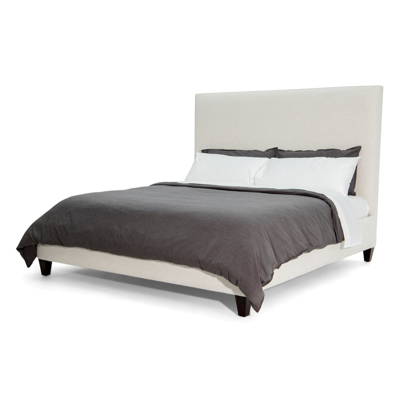 The Fox & Roe Amelia Upholstered Bed in Nomad Snow