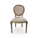 The Wynn Dining Side Chair in Driftwood Finish