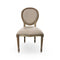 The Wynn Dining Side Chair in Driftwood Finish