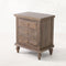 The Fox & Roe Maison Nightstand in Sandblast Salvage Grey Finish (2 Size Options)