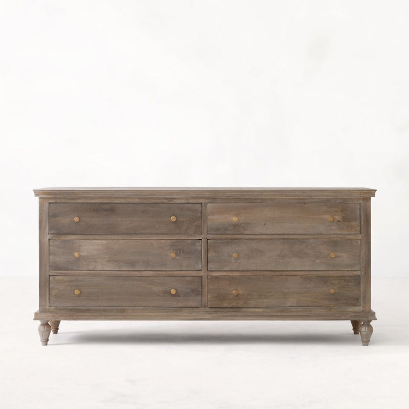 The Fox & Roe Maison 6 Drawer Dresser