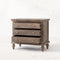 The Fox & Roe Maison Nightstand in Sandblast Salvage Grey Finish (2 Size Options)