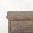 The Fox & Roe Maison Nightstand in Sandblast Salvage Grey Finish (2 Size Options)