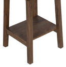 The Amara Small Side Table in Wire Brush Antique Finish