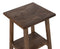 The Amara Small Side Table in Wire Brush Antique Finish