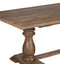 The Artesia 7' Dining Table with Trestle Pedestal Base in Vintage Finish