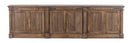 The Fox & Roe Athens 114" Media Console in Wire Brush Antique Finish