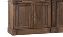 The Fox & Roe Athens 114" Media Console in Wire Brush Antique Finish