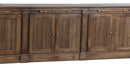 The Fox & Roe Athens 114" Media Console in Wire Brush Antique Finish