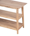 The Portola Media Console Table in Oxy Acacia Natural Finish