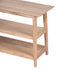 The Portola Media Console Table in Oxy Acacia Natural Finish