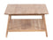 The Portola Square Coffee Table 32" in Oxy Acacia Natural Finish