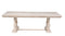 The Fox & Roe St. James Rectangular Dining Table in Cream White Finish