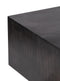 The Fox & Roe Vernon Large Rectangular Coffee Table in Charcoal Finish