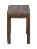 The Fox & Roe Terra Side Table in Wire Brush Antique Finish