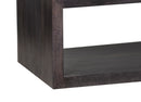 The Fox & Roe Folsom Rectangular Coffee Table in Charcoal Finish