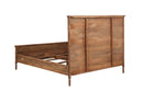 The Fox & Roe Hugo Bedroom Collection Platform Bed in Washed Walnut Finish