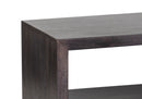 The Fox & Roe Folsom Rectangular Coffee Table in Charcoal Finish