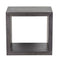 The Fox & Roe Folsom Rectangular End Table in Charcoal Finish