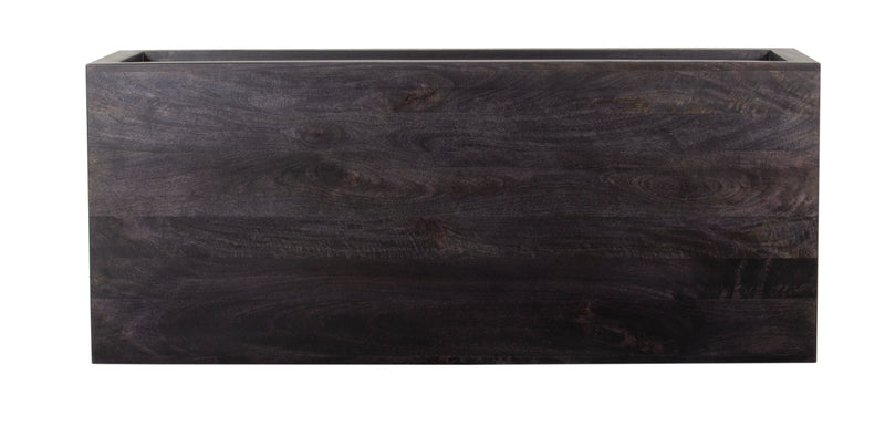 The Fox & Roe Folsom Rectangular Coffee Table in Charcoal Finish