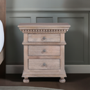 The Fox & Roe St. James Bedroom Collection Closed Nightstand in Antiqued Grey Finish