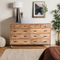 The Fox & Roe Corwin Ten-Drawer Dresser in Washed Walnut Finish