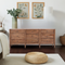 The Fox & Roe Hugo Bedroom Collection 9-Drawer Dresser in Washed Walnut Finish