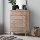 The Fox & Roe Maison 5 Drawer High Boy Chest of Drawers