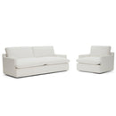 The Fox & Roe Gregory 88" Sofa in Nomad Snow