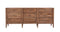 The Fox & Roe Hugo Bedroom Collection 9-Drawer Dresser in Washed Walnut Finish