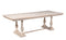 The Fox & Roe St. James Rectangular Dining Table in Cream White Finish