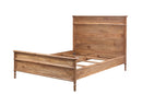 The Fox & Roe Hugo Bedroom Collection Platform Bed in Washed Walnut Finish