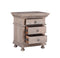 The Fox & Roe St. James Bedroom Collection Closed Nightstand in Antiqued Grey Finish