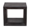 The Fox & Roe Vernon Side Table with Drawer in Charcoal Finish