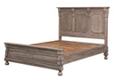 The Fox & Roe St. James Bedroom Collection Panel Bed in Antiqued Grey Finish