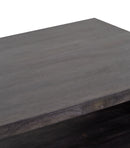 The Fox & Roe Folsom Grand Rectangular Coffee Table in Charcoal Finish