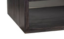 The Fox & Roe Folsom Grand Rectangular Coffee Table in Charcoal Finish