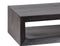 The Fox & Roe Vernon Small Rectangular Coffee Table in Charcoal Finish